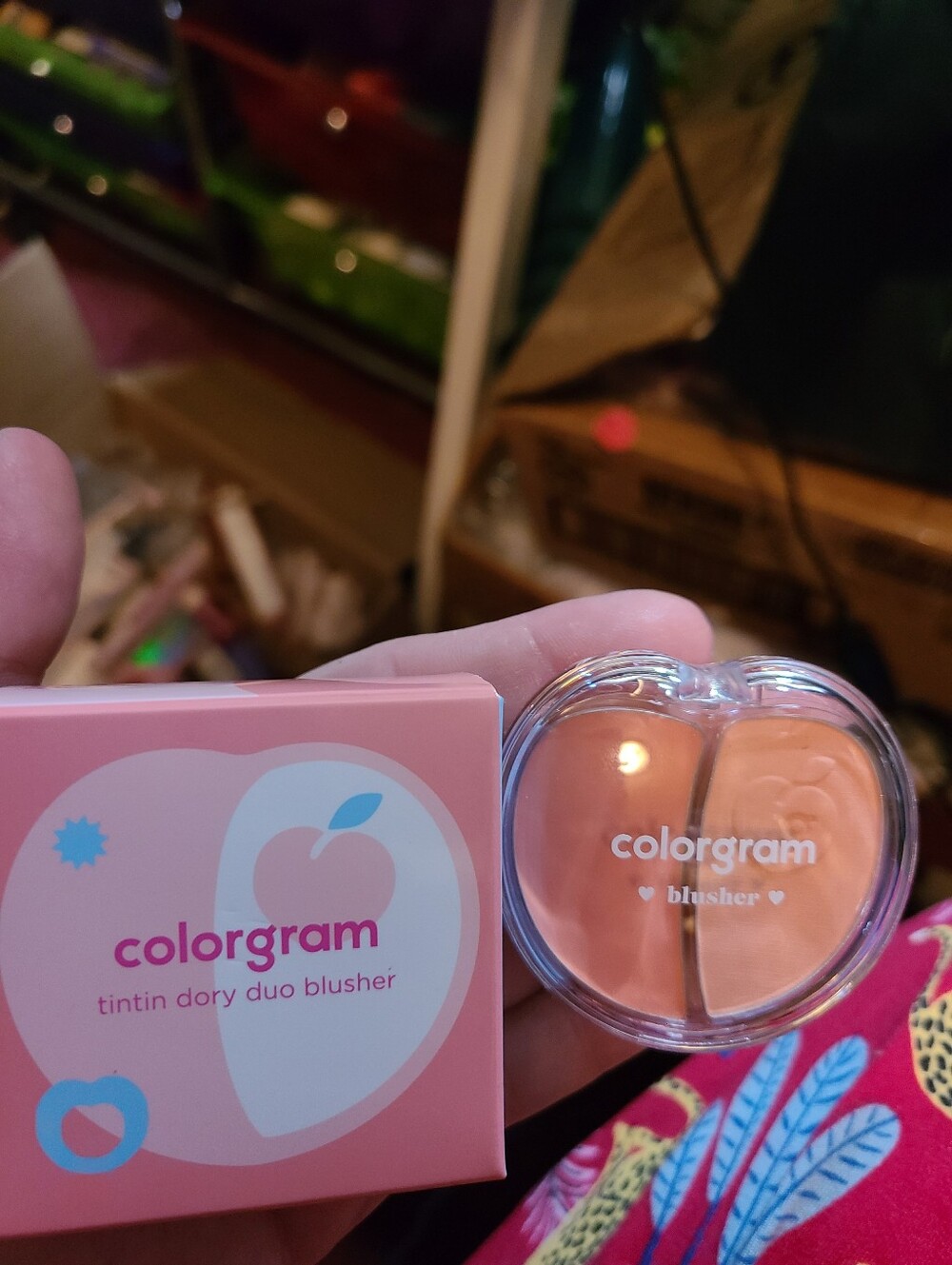 Peach Duo Blusher - Peach Pink